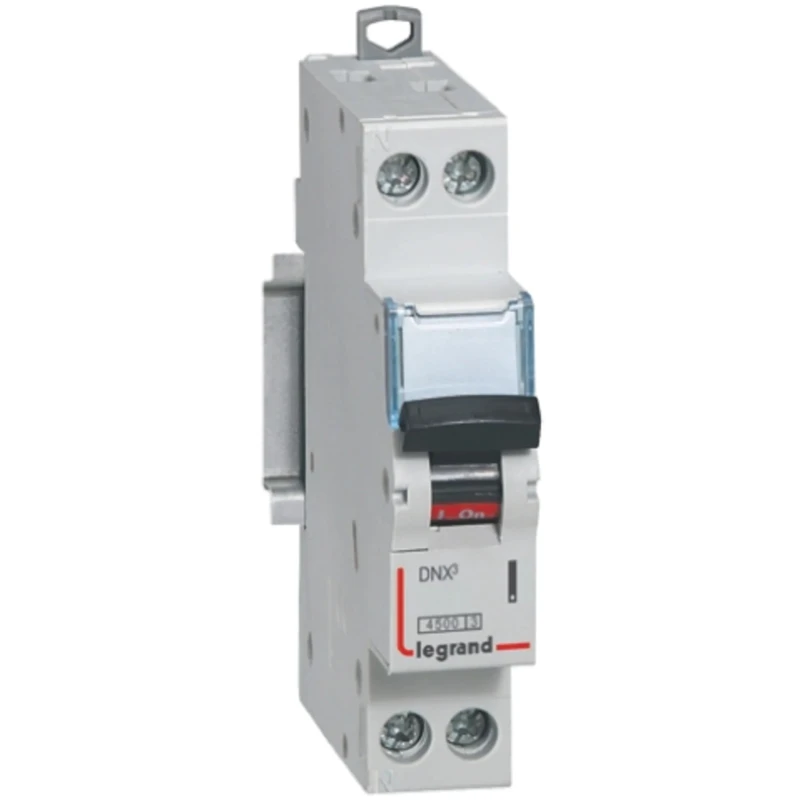 Legrand DX3 Molded Case Circuit Breaker 1-Pole 25A 4.5 kA Breaking Capacity DIN Rail Mount 4 067 76
