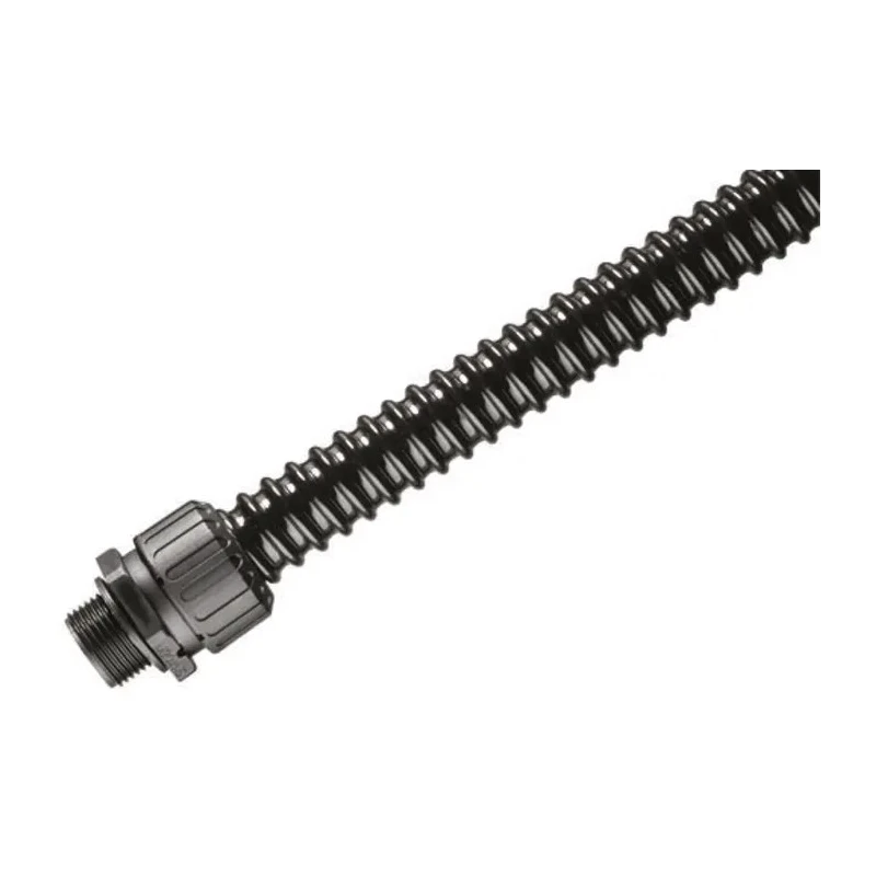Adaptaflex Polyvinyl Chloride Unplasticised Spiral Conduit Black 50 mm Nominal Diameter 30 m Length 7TCA296060R0148 XF50/30M