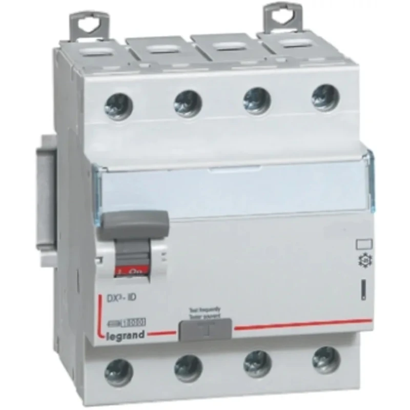 Legrand DX3 Series Residual Current Circuit Breaker 63A 3+N-Pole 300mA Type AC 400V AC 4 116 66