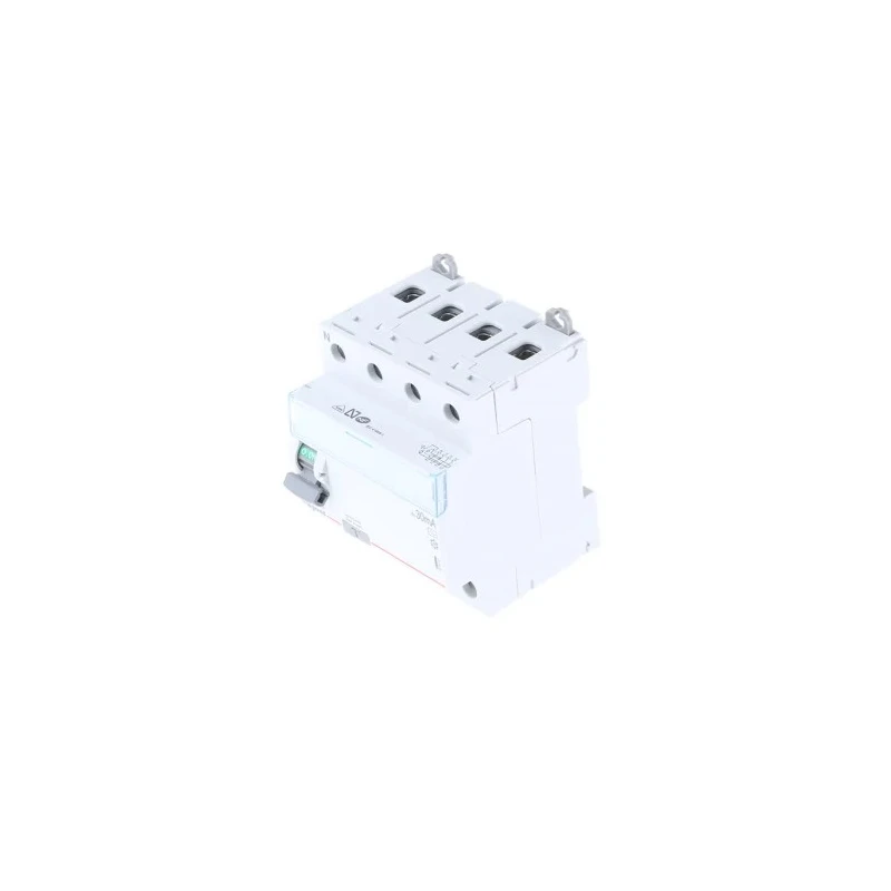 Legrand DX3 Series Residual Current Circuit Breaker 40A 3+N-Pole 30mA Type AC 400V AC 4 116 61