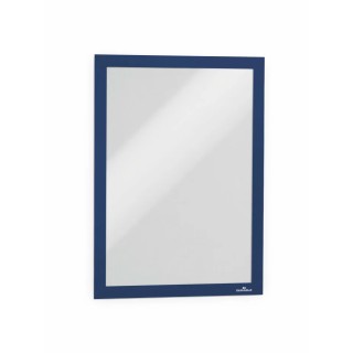 Durable Blue A4 Document Display Polyvinyl Chloride Notice Board 323mm Height 236mm Width 4872-07
