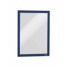 Durable Blue A4 Document Display Polyvinyl Chloride Notice Board 323mm Height 236mm Width 4872-07