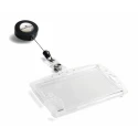 Durable Transparent Polystyrene Name Badge 85mm x 85mm 8224-19
