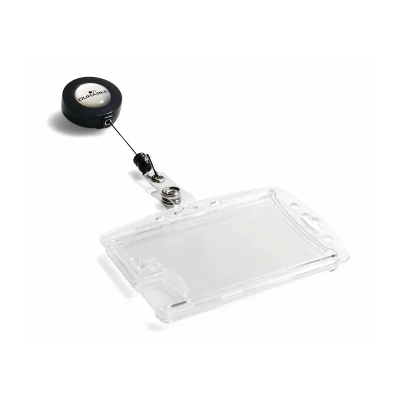 Durable Transparent Polystyrene Name Badge 85mm x 85mm 8224-19