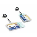 Durable Transparent Polystyrene Name Badge 85mm x 85mm 8224-19