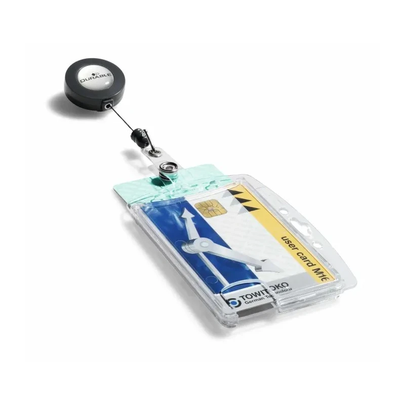 Durable Transparent Polystyrene Name Badge 85mm x 85mm 8224-19