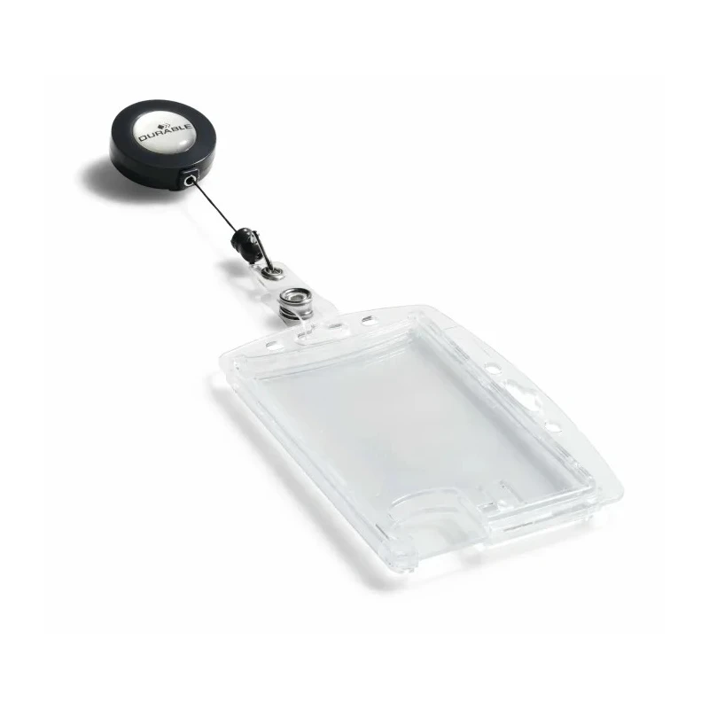 Durable Transparent Polystyrene Name Badge 85mm x 85mm 8224-19