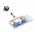 Durable Transparent Polystyrene Name Badge 85mm x 85mm 8224-19