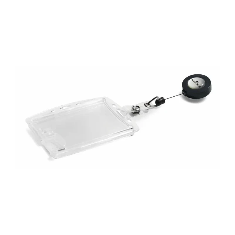 Durable Transparent Polystyrene Name Badge 85mm x 85mm 8224-19