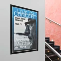 Durable Black A3 Document Display Polyvinyl Chloride Frame 445 mm Height 325 mm Width 4873-01