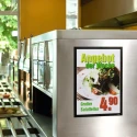 Durable Black A3 Document Display Polyvinyl Chloride Frame 445 mm Height 325 mm Width 4873-01