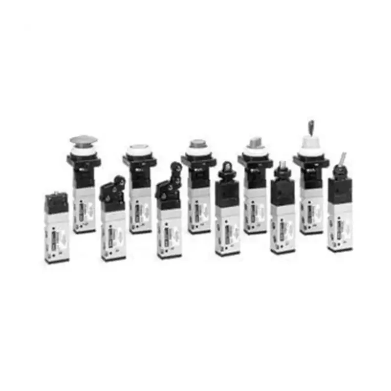 SMC Mechanical Valve EVZM500 Series Handle Control 8 bar Max Operating Pressure G 1/8 Port Size III B Model 