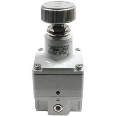 SMC Pneumatic Regulator, RC Outlet, 1/4 in, 0.1 bar Min Operating Pressure, Max Operating Temperature 60°C IR20