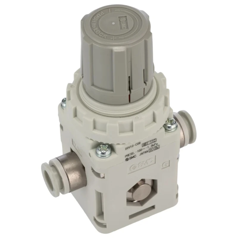 SMC Vacuum Regulator Metric M8 Port 140L/min Flow Rate Pressure Setting Range -100 to -1.3 kPa Japan IRV10-C08