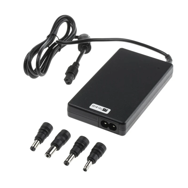 RS PRO AC/DC Adapter 24V DC 90W Linear Power Supply with Centre Positive Female Coaxial Plugs 731-6122
