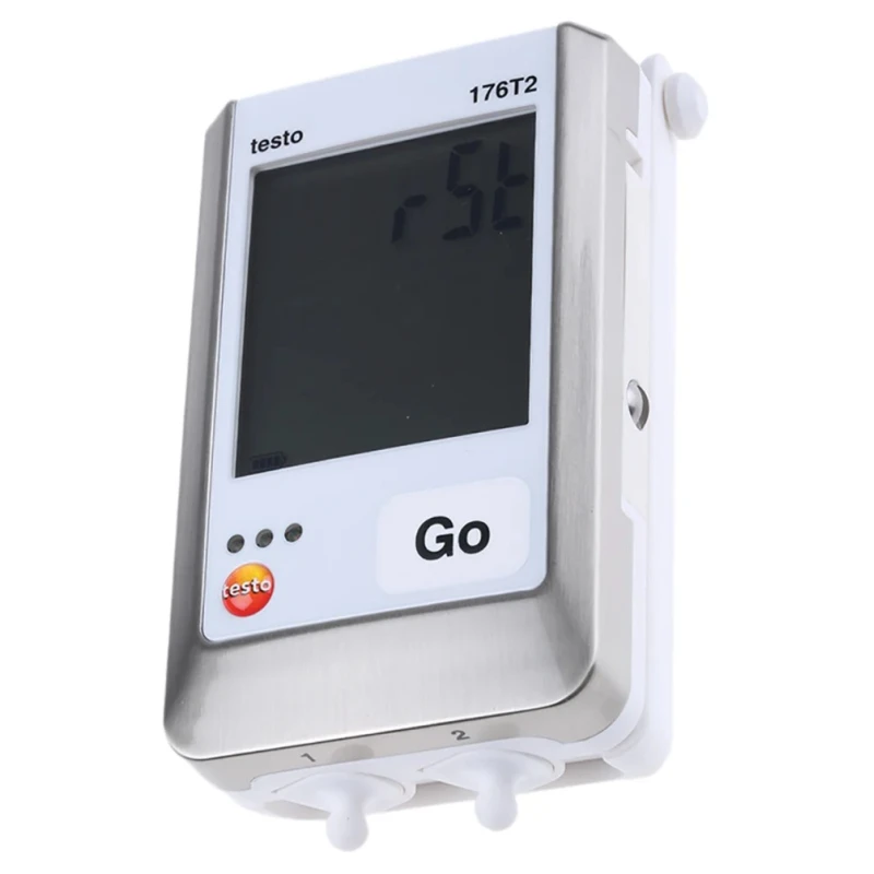 Testo 176-T2 Temperature Data Logger USB 2 Channel, ±0.2°C Accuracy, IP65, Battery Life 8 years 0572 1762