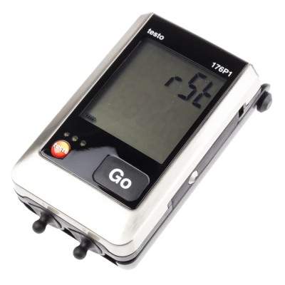 Testo Temperature & Humidity Data Logger, USB, 2 Channel, ±0.2 °C Accuracy, LCD Display, Battery Life 8 Years 0572 1767