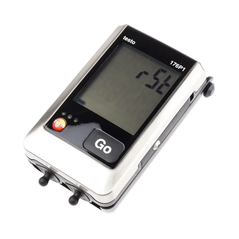 Testo Temperature & Humidity Data Logger, USB, 2 Channel, ±0.2 °C Accuracy, LCD Display, Battery Life 8 Years 0572 1767