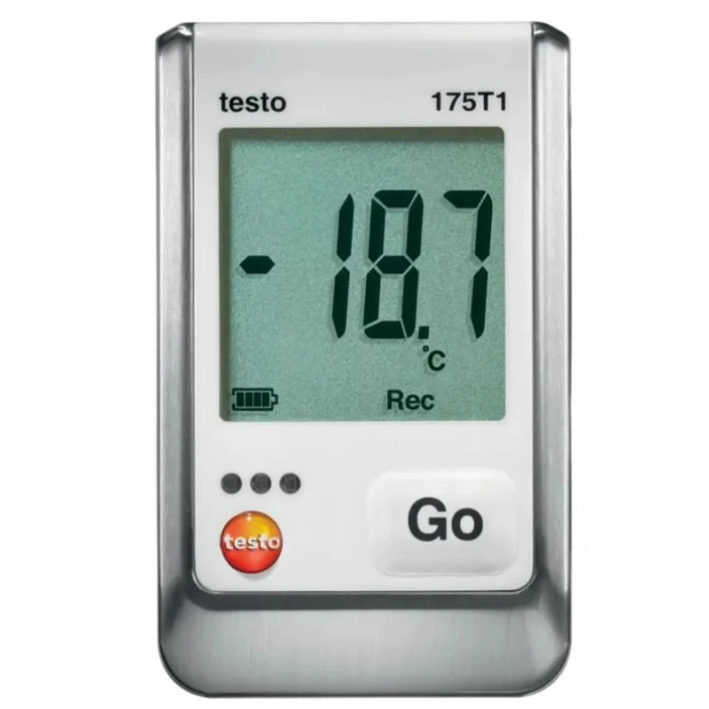 Testo 175-T1 Temperature Data Logger USB Interface IP65 Rated Accurate ±0.5°C 1 Channel 1000000 Readings 0572 1751