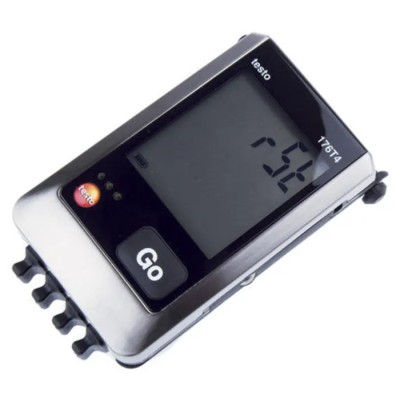 Testo 176-T4 Temperature Data Logger USB 4 Channel Metal Housing LCD Display IP54 0572 1764