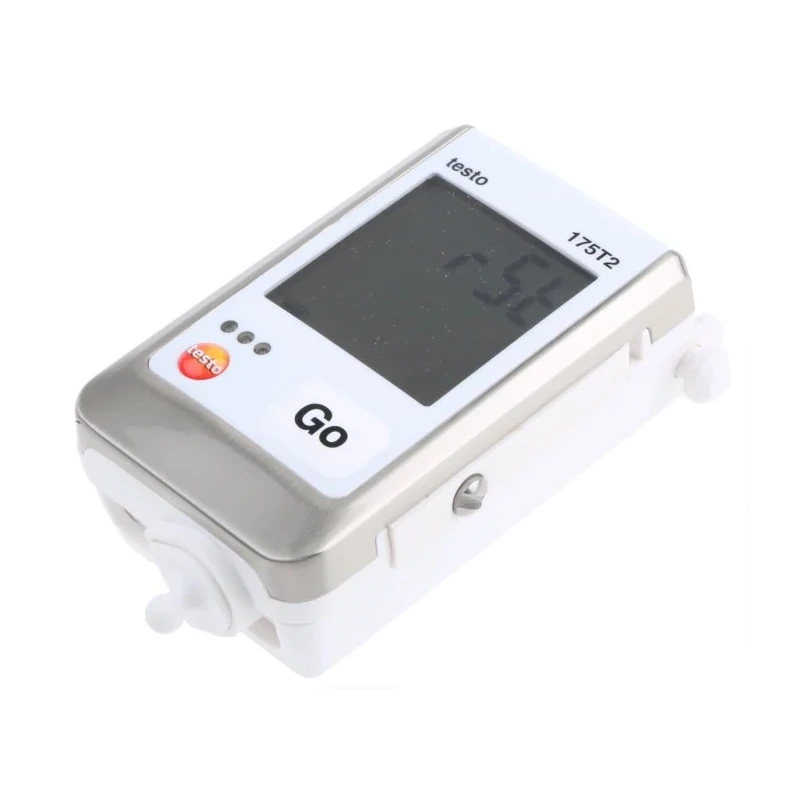 Testo Temperature Data Logger, USB, 2 Channel, ±0.3 °C Accuracy, IP65, Battery Powered, Model 0572 1752