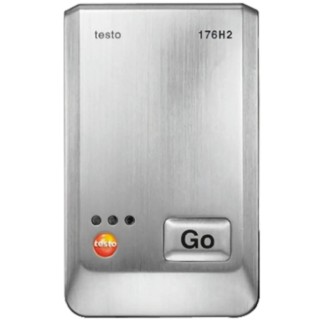 Testo 176-H2 Temperature & Humidity Data Logger USB 2 Channel, Accuracy ±0.2 °C, IP65, Battery Life 8 years 0572 1766