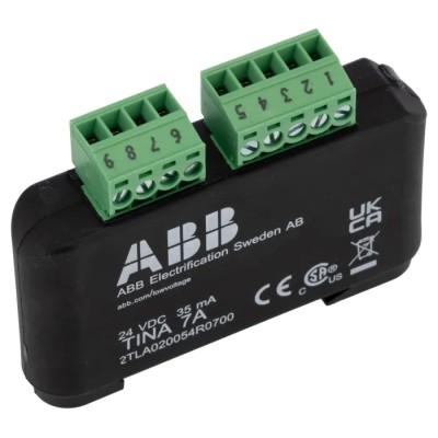 ABB Safety Controller Adapter 24V IP67 Surface Mount 45mm 2TLA020054R0700 Tina 7A