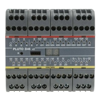 ABB 2TLA Series Safety Controller with 24 Safety Inputs, 6 Safety Outputs, 24V dc 2TLA020070R1700 Pluto B46 v2
