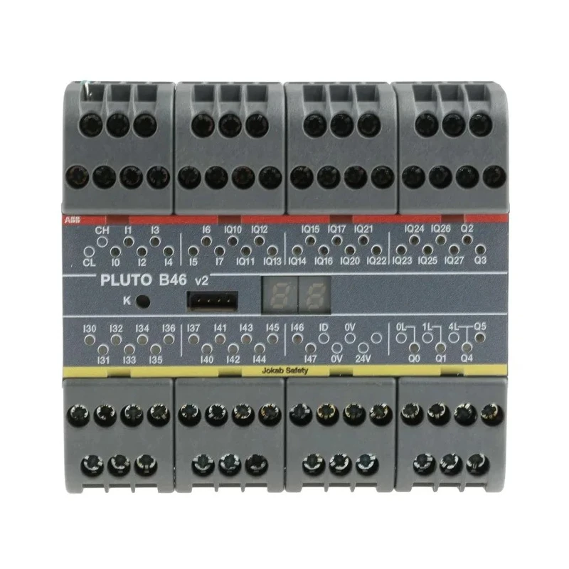 ABB 2TLA Series Safety Controller with 24 Safety Inputs, 6 Safety Outputs, 24V dc 2TLA020070R1700 Pluto B46 v2