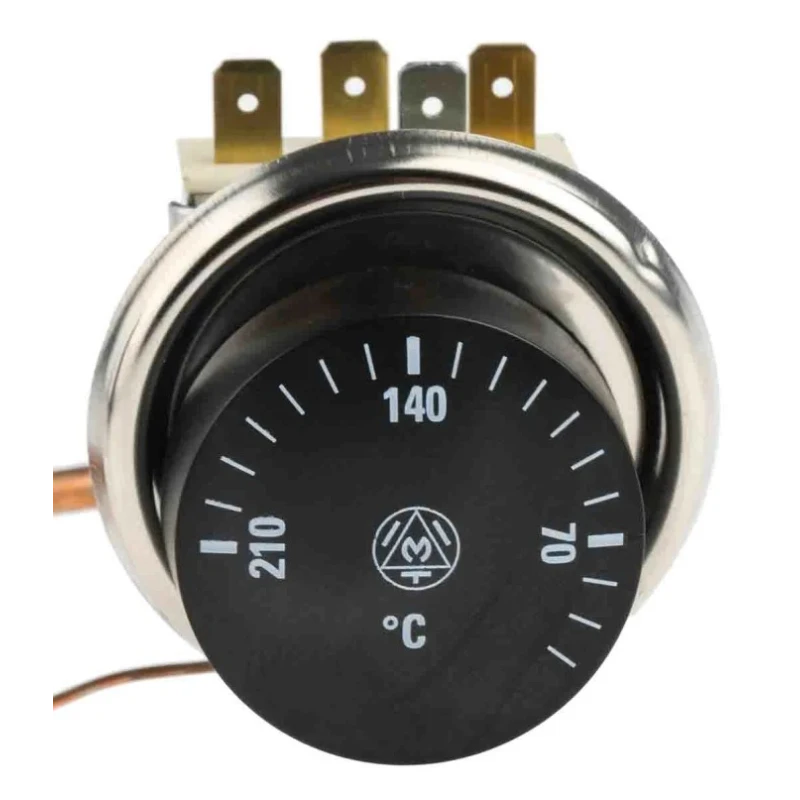 Altecnic RS PRO Capillary Thermostat 210 °C Max Automatic Reset SPDT 16 A Panel Mount 733-4726