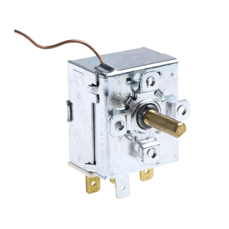 Altecnic Capillary Thermostat, Closes at 0 °C to 40 °C Max, Automatic Reset, SPDT, 16 A, Panel Mount 733-4713