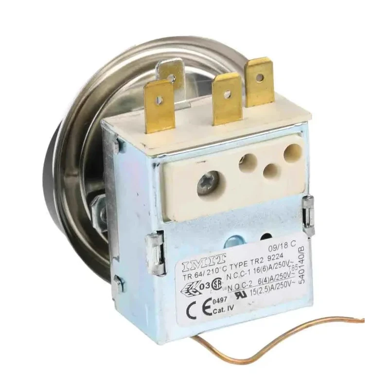 Altecnic RS PRO Capillary Thermostat 210 °C Max Automatic Reset SPDT 16 A Panel Mount 733-4726