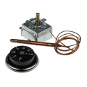 Altecnic Capillary Thermostat, 0°C to 90°C Temperature Range, Automatic Reset, SPDT Contact, 16 A, Panel Mount 733-4723