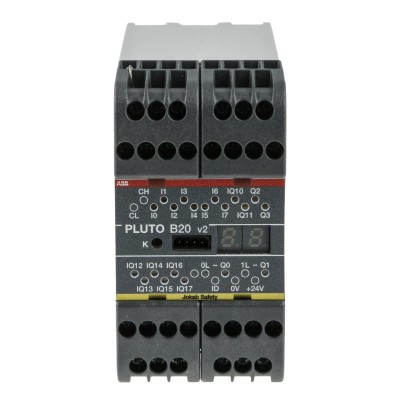 ABB 2TLA Series Safety Controller 8 Safety Inputs 4 Safety Outputs 24V dc 2TLA020070R4600 Pluto B20 v2