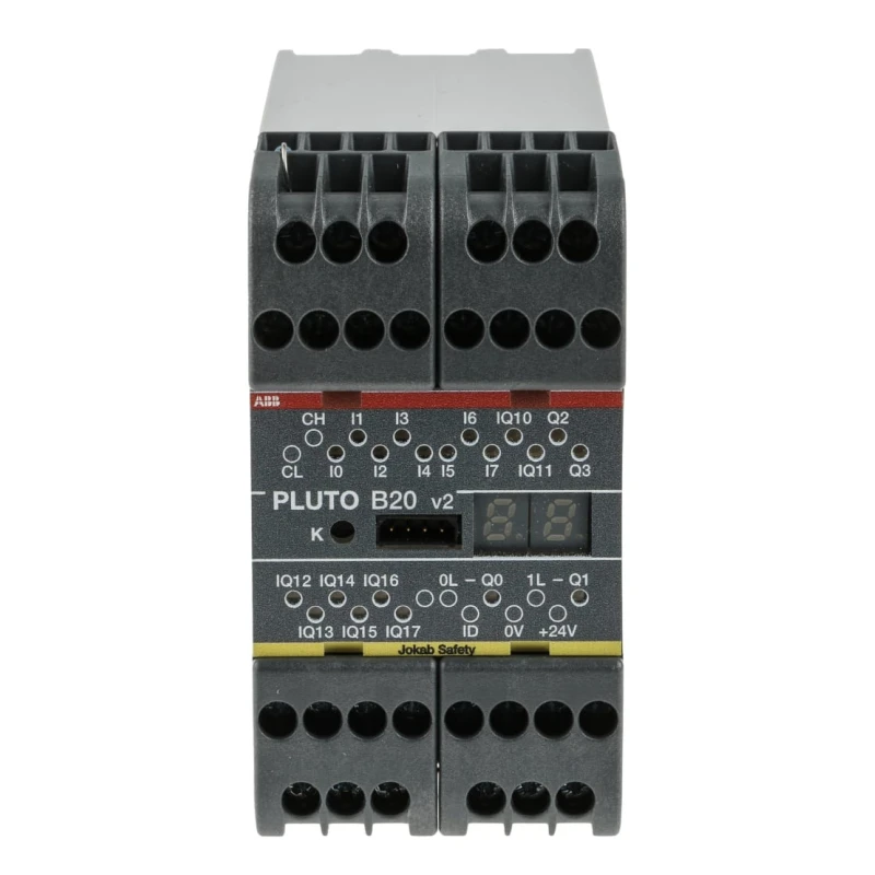 ABB 2TLA Series Safety Controller 8 Safety Inputs 4 Safety Outputs 24V dc 2TLA020070R4600 Pluto B20 v2