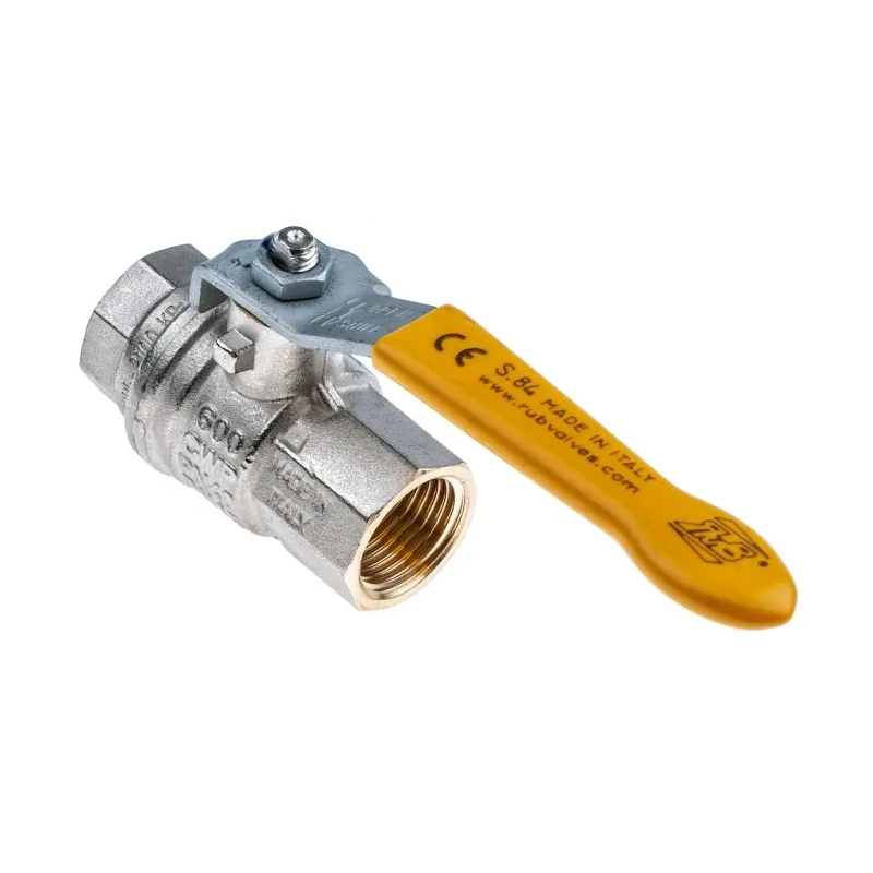 RS PRO Brass Threaded 2-Way BSPP Ball Valve 41.3 bar Maximum Operating Pressure 170°C Maximum Operating Temperature 733-5158