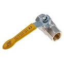 RS PRO Brass Threaded 2-Way BSPP Ball Valve 41.3 bar Maximum Operating Pressure 170°C Maximum Operating Temperature 733-5158