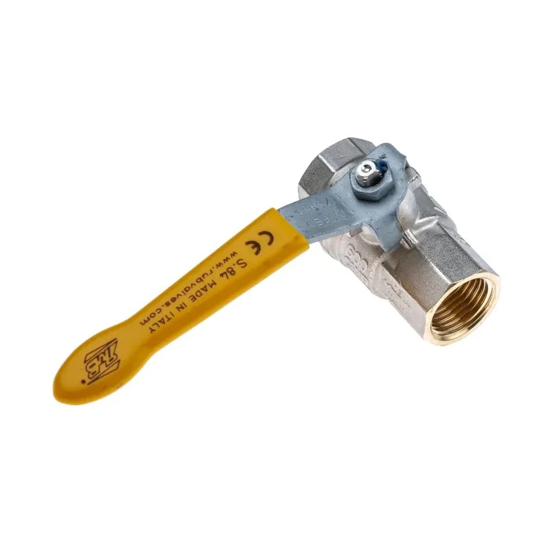 RS PRO Brass Threaded 2-Way BSPP Ball Valve 41.3 bar Maximum Operating Pressure 170°C Maximum Operating Temperature 733-5158
