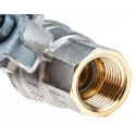 RS PRO Brass Threaded 2-Way BSPP Ball Valve 41.3 bar Maximum Operating Pressure 170°C Maximum Operating Temperature 733-5158