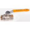 RS PRO Brass Threaded 2-Way Ball Valve BSPP 3/4 in 40 bar Pressure 170°C Operating Temperature 733-5167