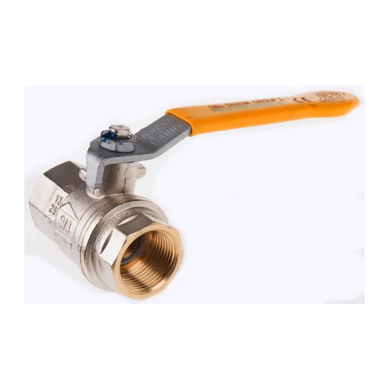 RS PRO Brass Threaded 2-Way Ball Valve BSPP 3/4 in 40 bar Pressure 170°C Operating Temperature 733-5167