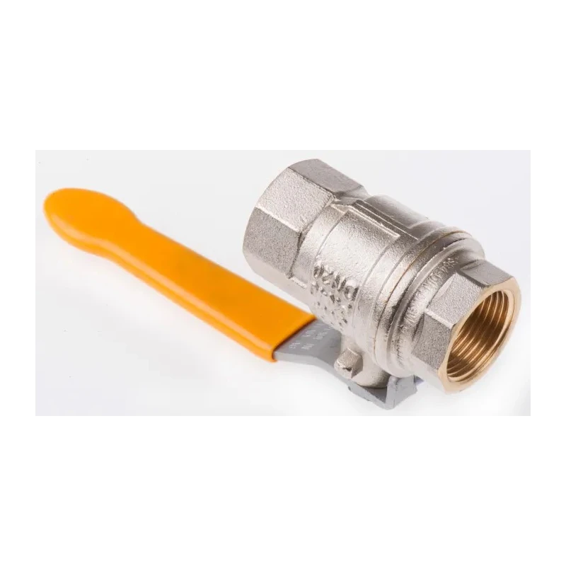 RS PRO Brass Threaded 2-Way Ball Valve BSPP 3/4 in 40 bar Pressure 170°C Operating Temperature 733-5167