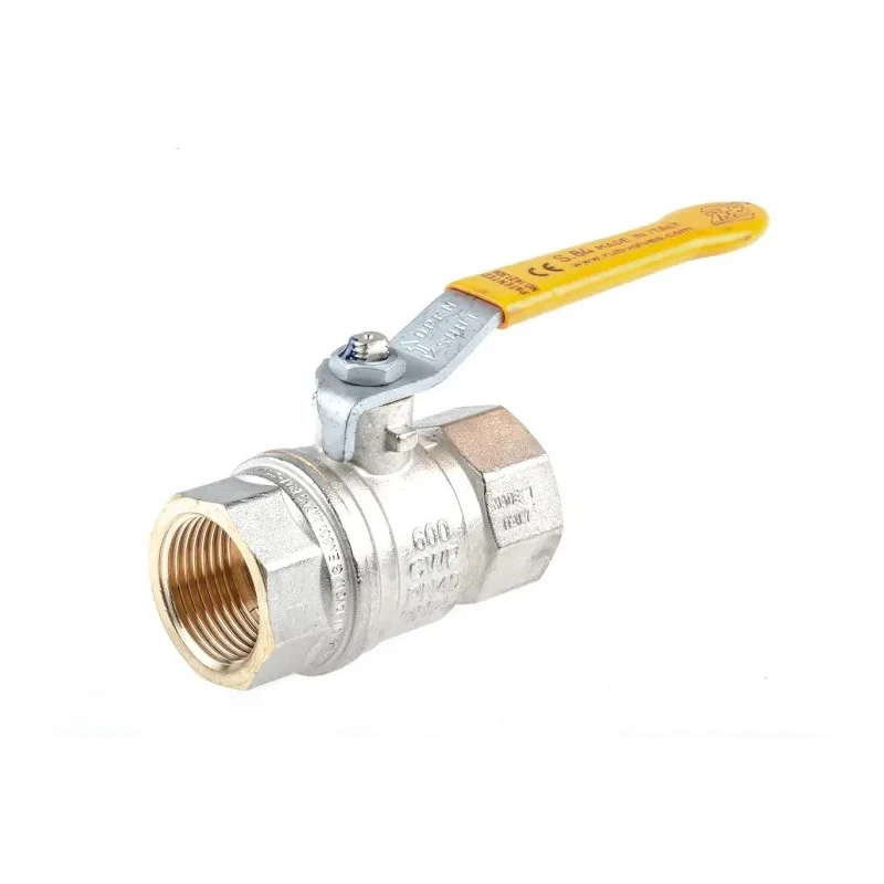 RS PRO Brass Threaded Ball Valve BSPP 1 inch 40 bar Maximum Operating Pressure 170°C Maximum Operating Temperature 733-5160