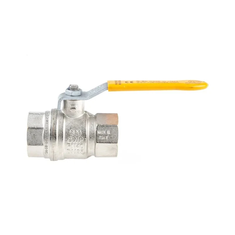 RS PRO Brass Threaded Ball Valve BSPP 1 inch 40 bar Maximum Operating Pressure 170°C Maximum Operating Temperature 733-5160
