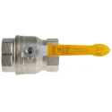 RS PRO Brass Threaded 2-Way BSPP Ball Valve 2 in, 40 bar Pressure, PVC Coated Steel Handle 733-5176