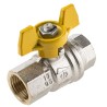 RS PRO Brass Threaded Full Port Ball Valve BSPP 40 bar Aluminium Handle 1/2 in 733-5280