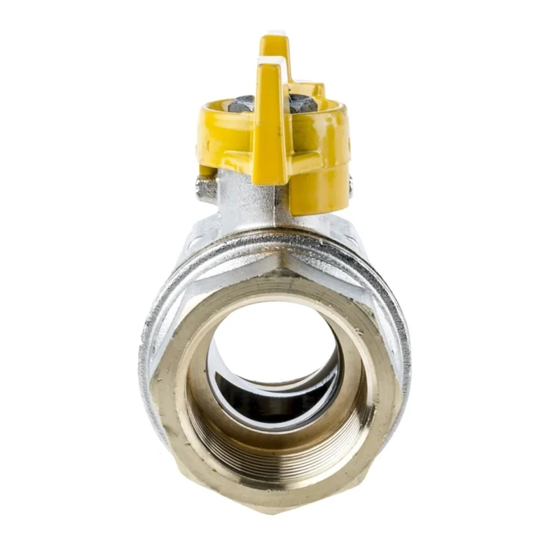 RS PRO Brass Threaded 2-Way BSPP Ball Valve 1 inch, 40 Bar, Manual T-Handle 733-5287