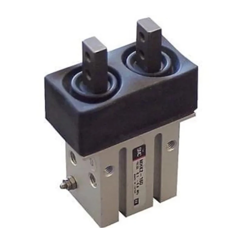 SMC 2 Finger Double Acting Action Pneumatic Gripper, Parallel Type, Bore Diameter 20mm, Stroke 18mm, Model MHKL2-20D