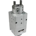 SMC 2 Finger Double Acting Action Pneumatic Gripper, Parallel Gripping Type, Bore Diameter 16mm, Stroke Length P407060-3D