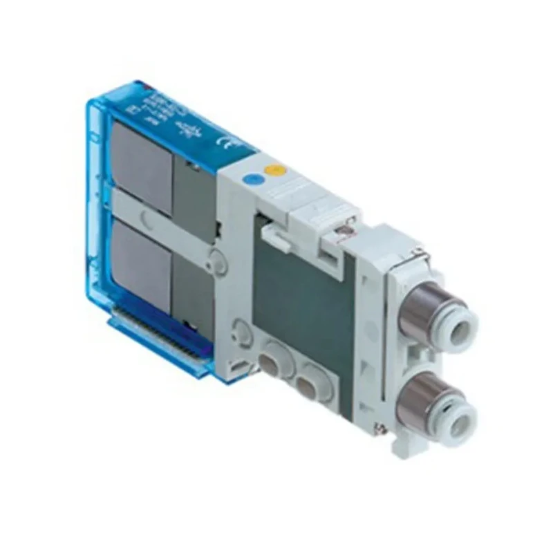 SMC Pneumatic Solenoid Valve 4 Port, 4 mm Port Size, Metric Thread, 24V Solenoid, Die Cast Zinc Body SJ3A60-5CU-C4